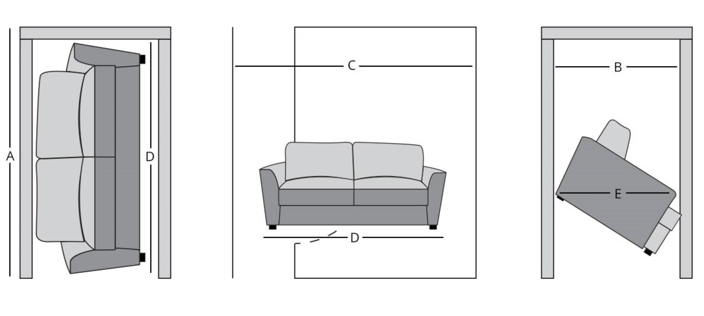 Measuring Guide — James Reid Furniture