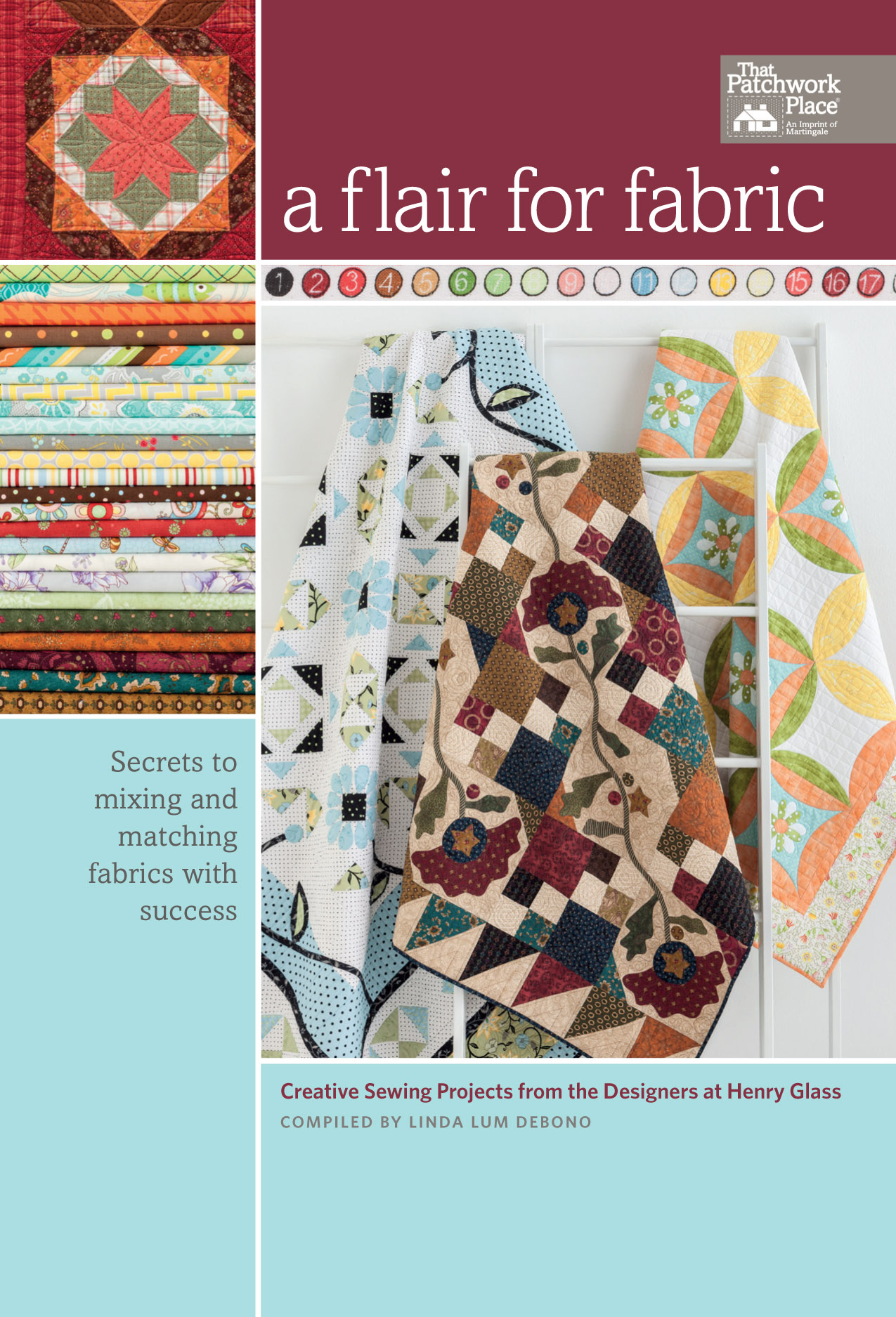 "A Flair For Fabric" - Published by Martingale & Co.