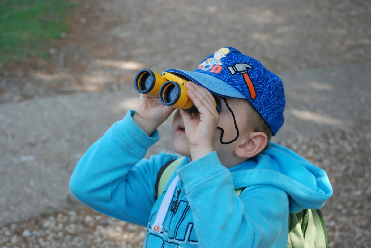at the zoo