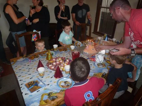 Patrick and James birthday