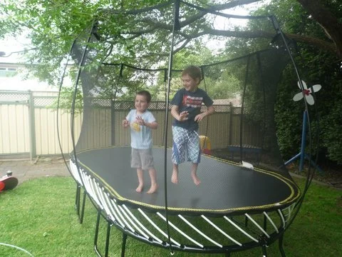 The new trampoline