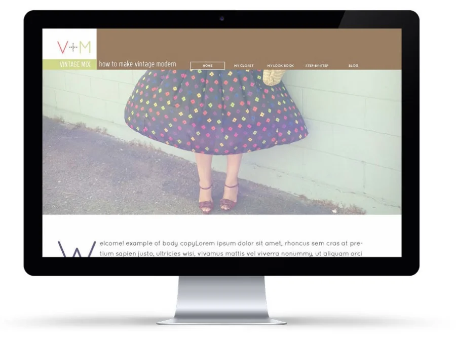 Project: MCAD Web Design 2 (design systems) MY ROLES: Concept, ideation, logo design, style tiles and design. 