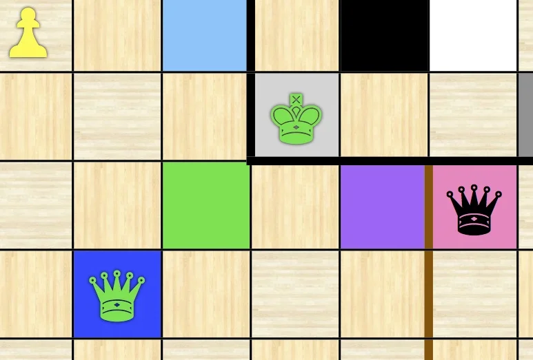 Figure 30: Green Out of Check, Controlling Navy and Ash