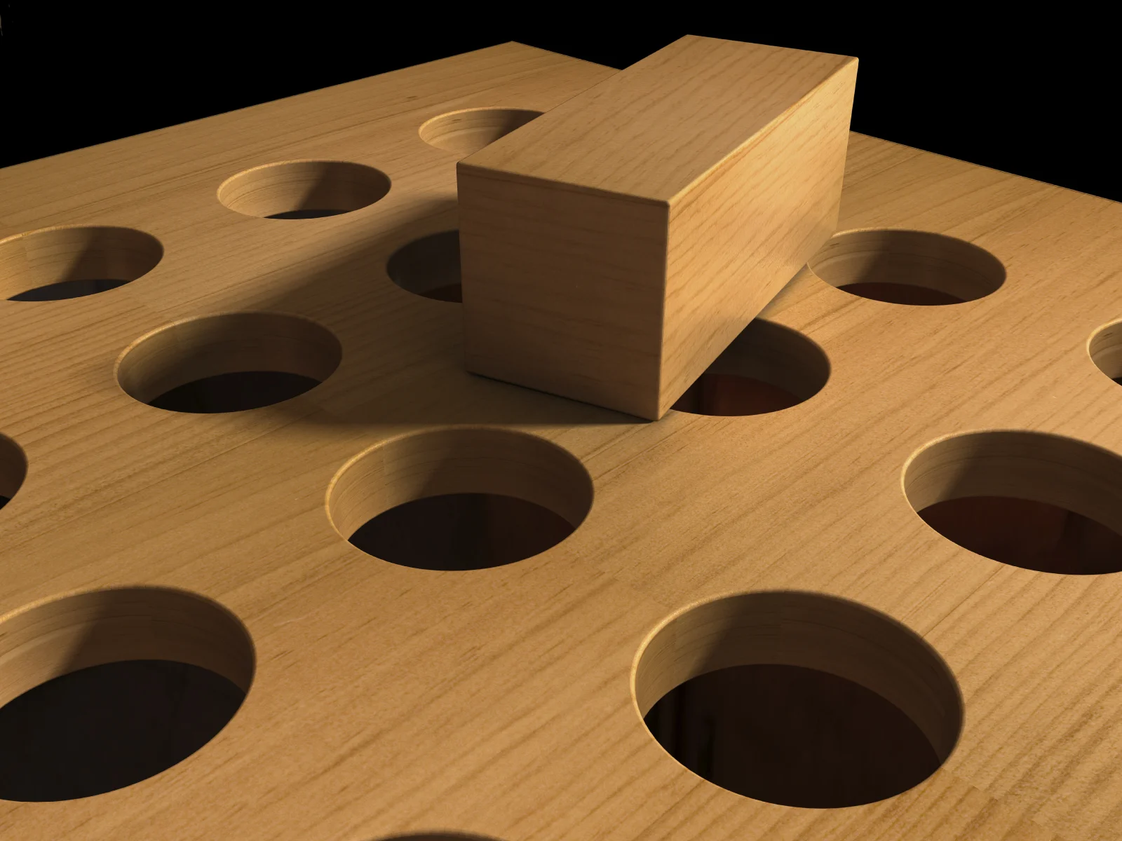 Square Peg Through a Round Hole