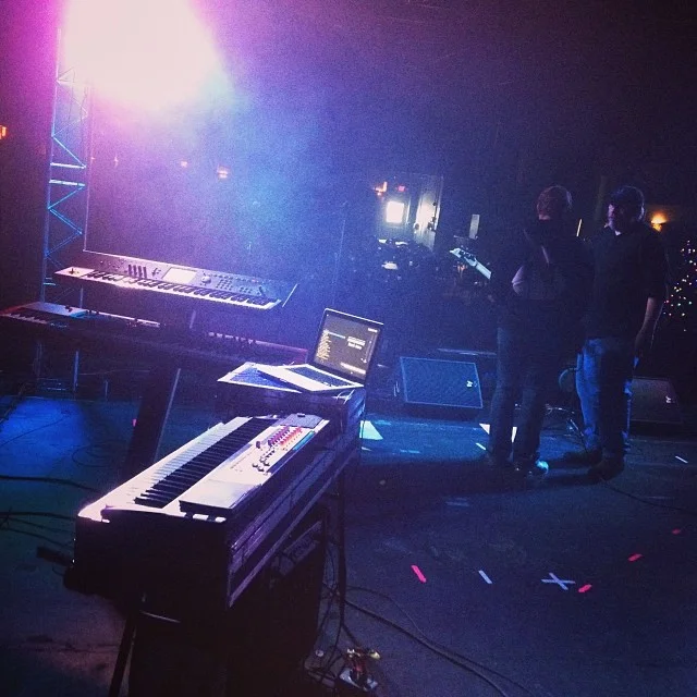 My keyboard rig from last year's tour. I plan on doing an in-depth blog of what I'm using this year and why when things die down a bit. 