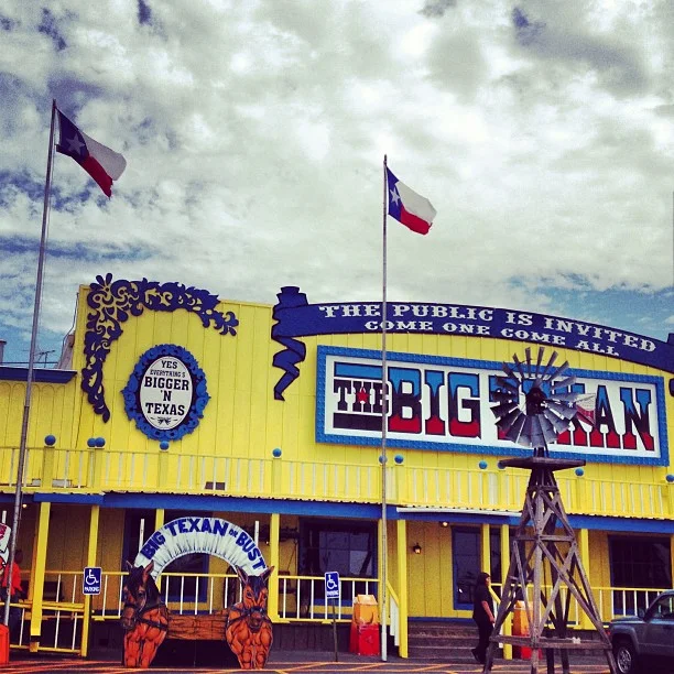 The Big Texan, 72 Oz. Steaks, and Asking Permission, Part 1