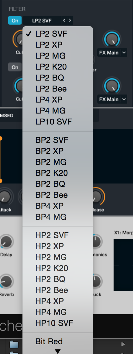 With everything Alchemy, they give you a ton of choices. Filters are no different, with over 39 to choose from. 