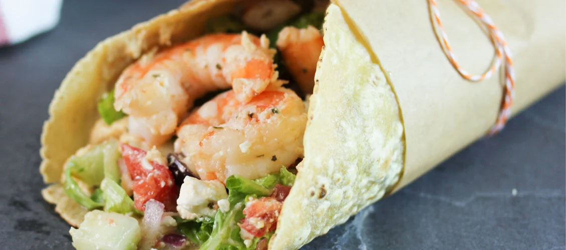 Introducing Shrimp Wraps