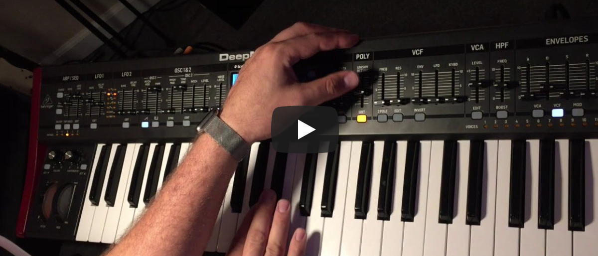 Video: Using the Deepmind 12 Synth in Worship Music