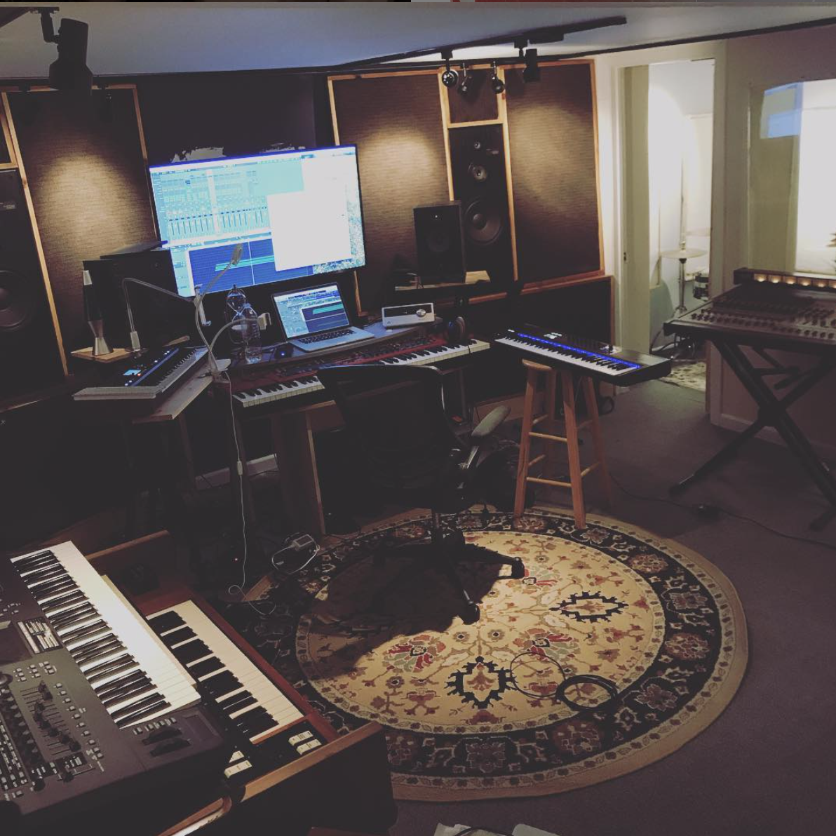My recording studio.