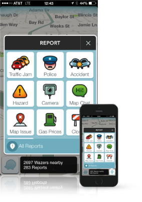 ©2014 Waze and Apple