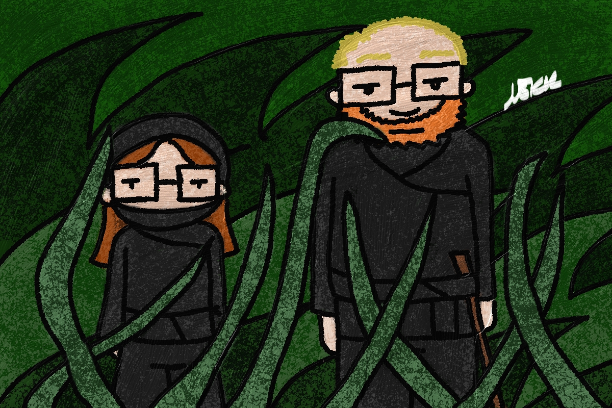 "Before the Attack," made in Corel Painter