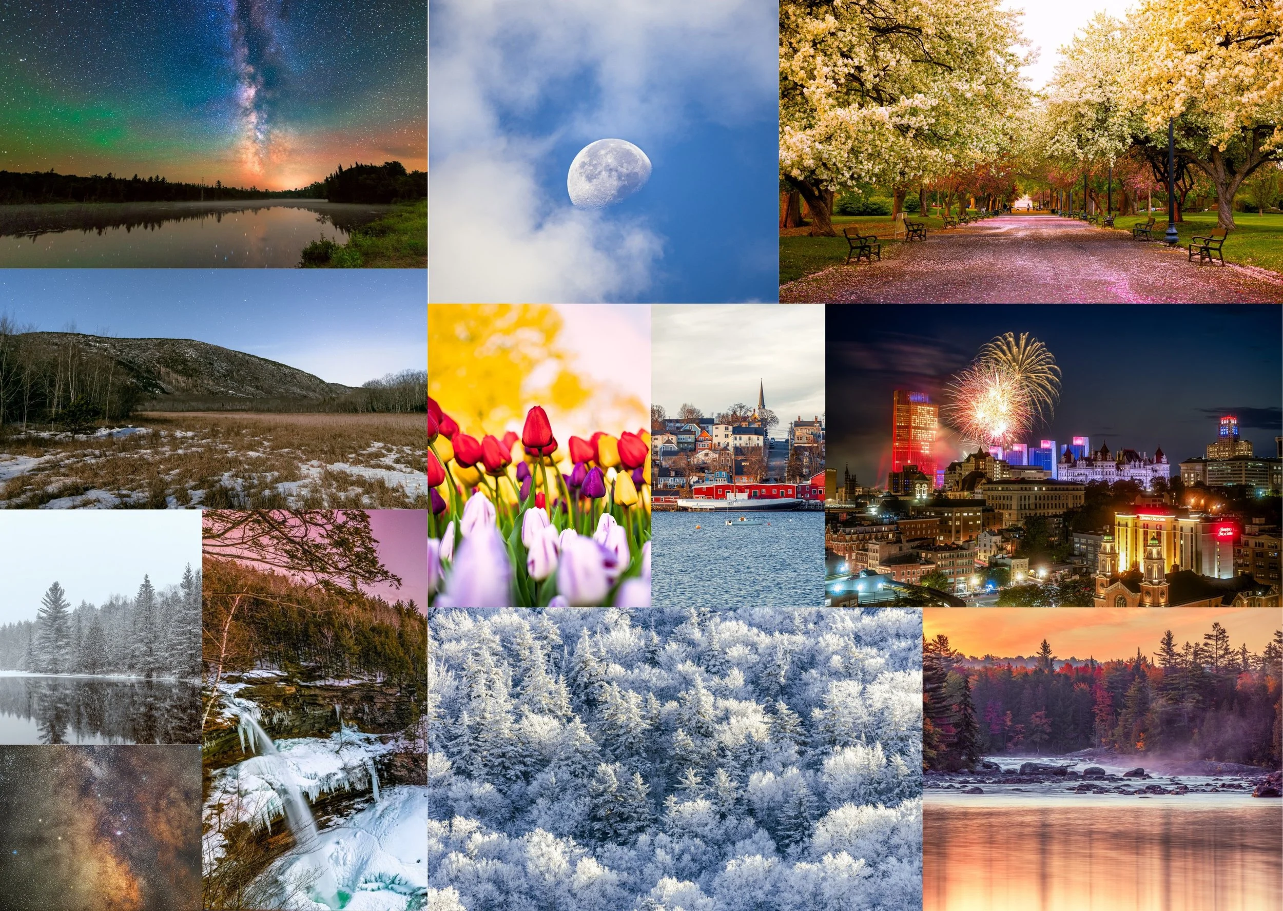 2024 Landscape Calendar Featuring images from across New York State