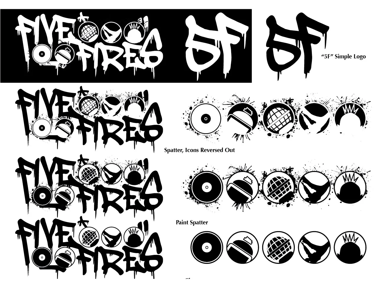 Final Logo & Icons with use variations