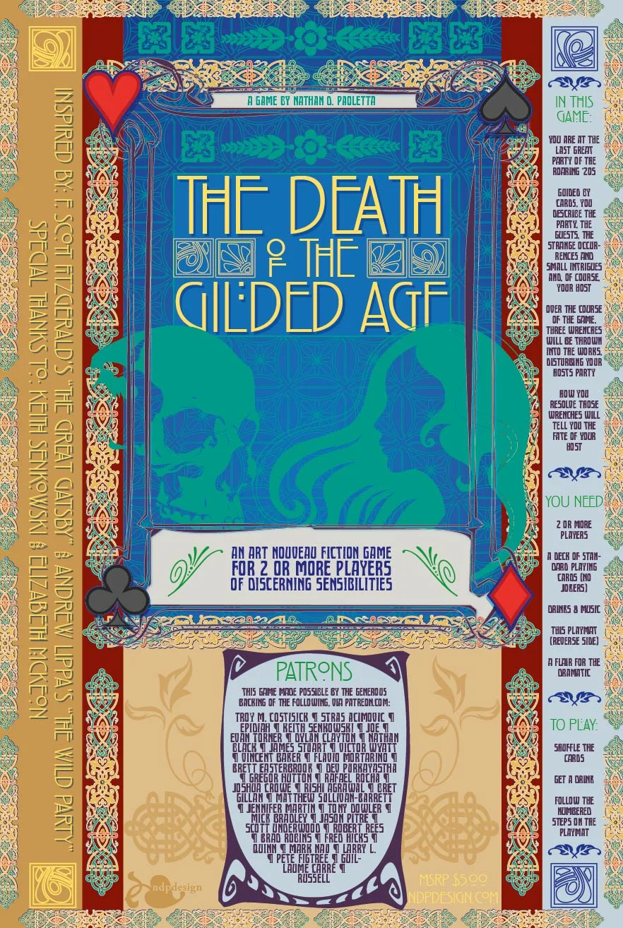 The Death of the Gilded Age (Microgame #3) Read More | Pay What You Want