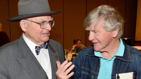 Norm Kelly with Harry S Truman by Bruce Brown