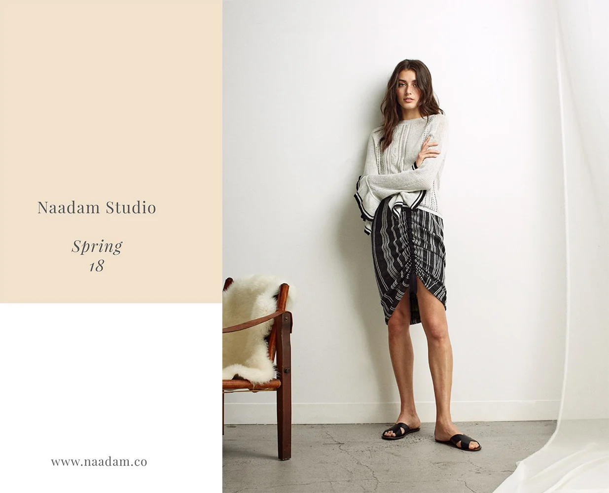 Naadam Studio Collection Lookbook Spring '18