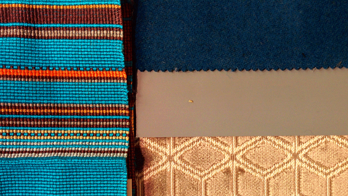 Although I am using similar shades of color, this combination does not feel balanced or attractive at all. I am putting it here to show that even when each of the materials is beautiful, they can look awful when not matched correctly.