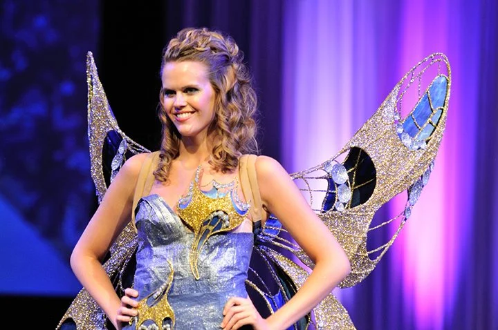 butterfly dress close up ADCD paper fashion show 2012, CC BY-NC-ND, with special permission via Dave Ingraham