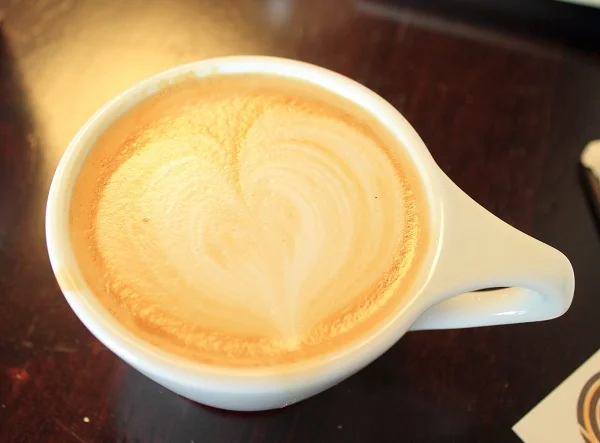 Tahitian Vanilla Latte from Comet Coffee in St. Louis. Photo by Michelle PG Richardson ©