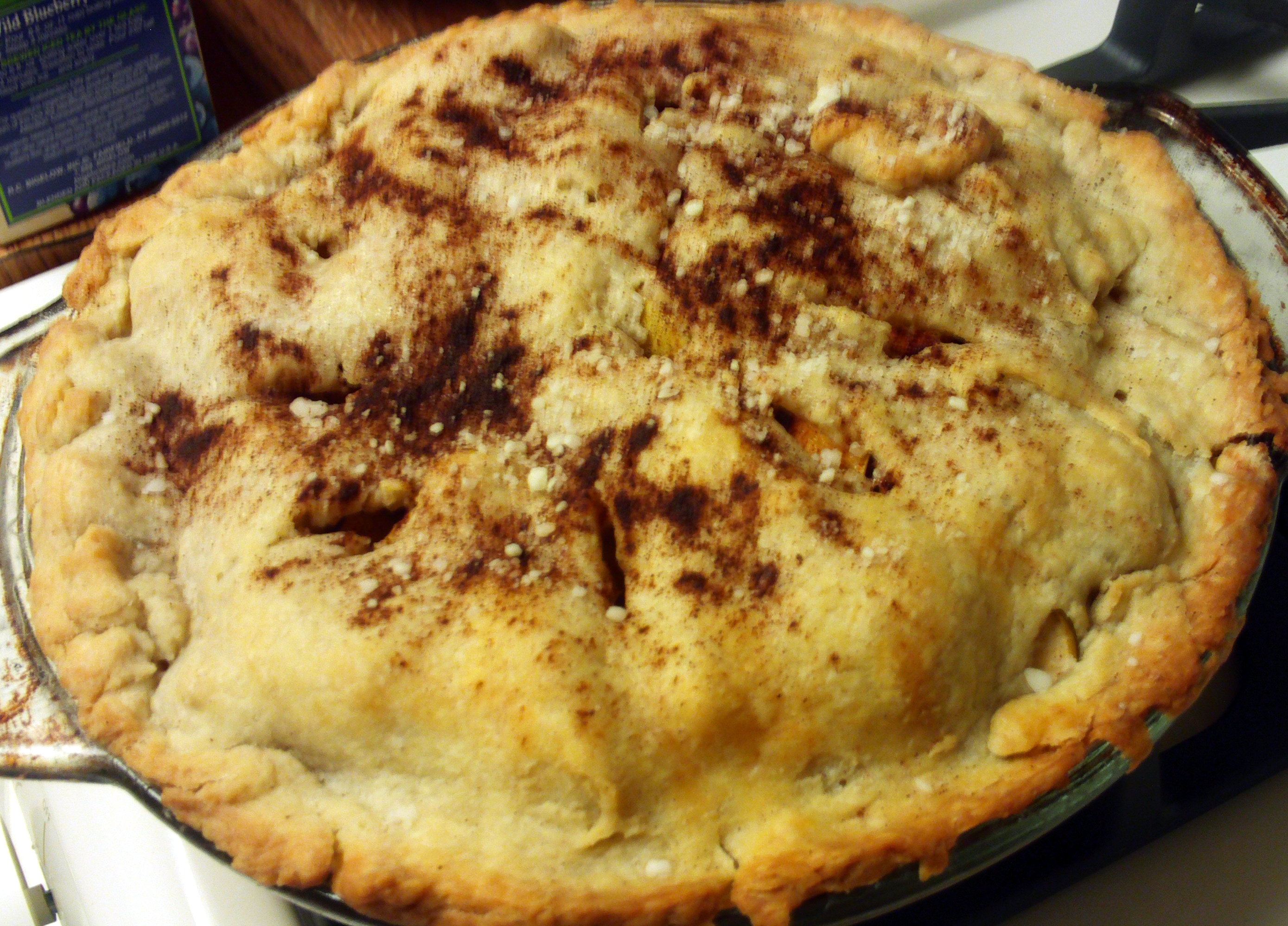 Julia's Rustic Cinnamon Apple Pie Recipe