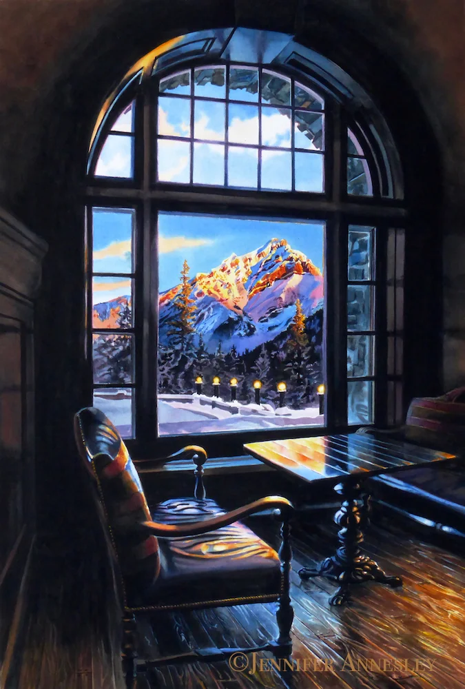 “Lightshow” Watercolour | 26 x 38” | Private Collection