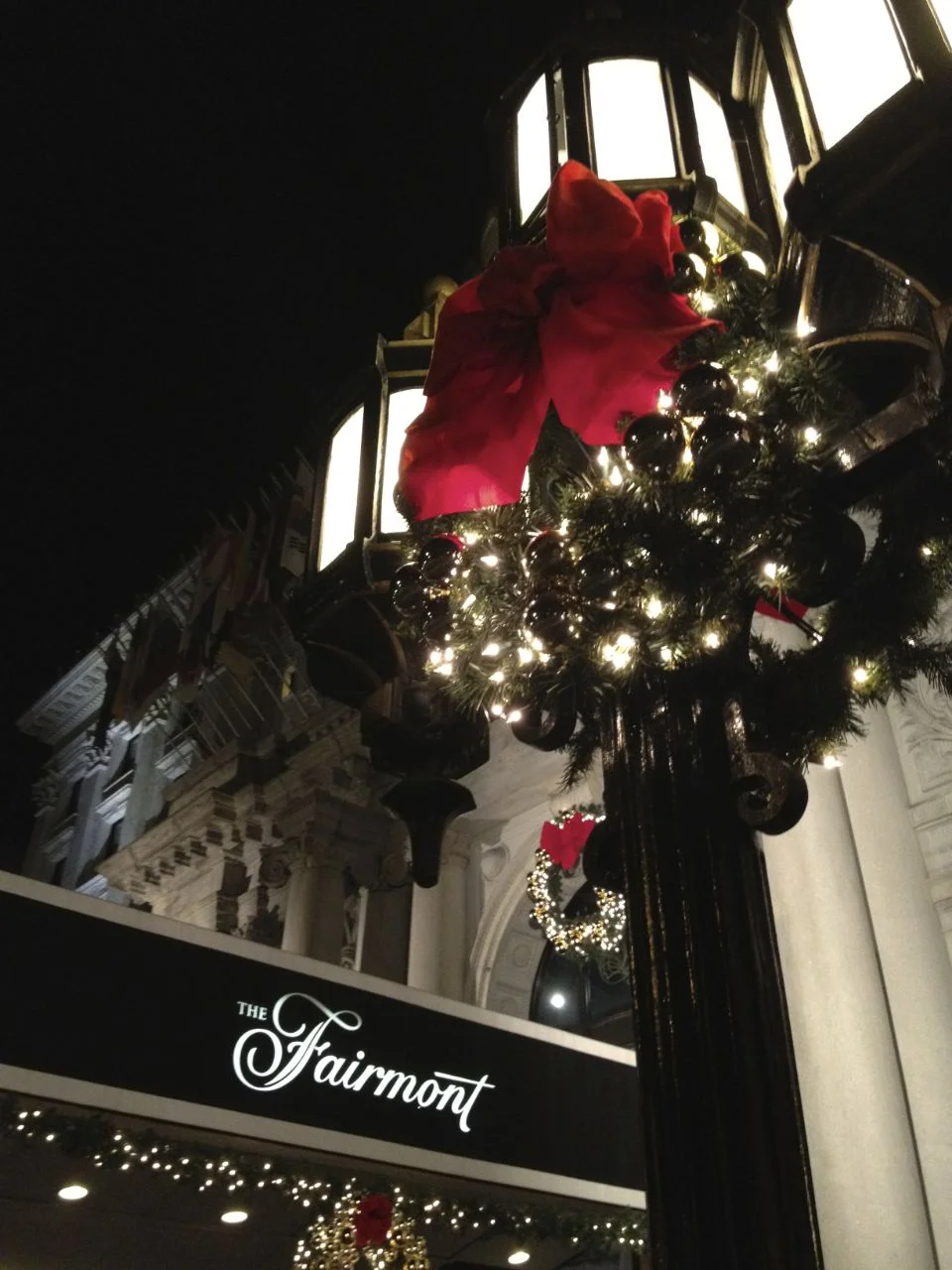 Fairmont hotel.