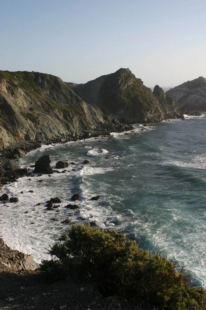 An example of the amazing California coastline...