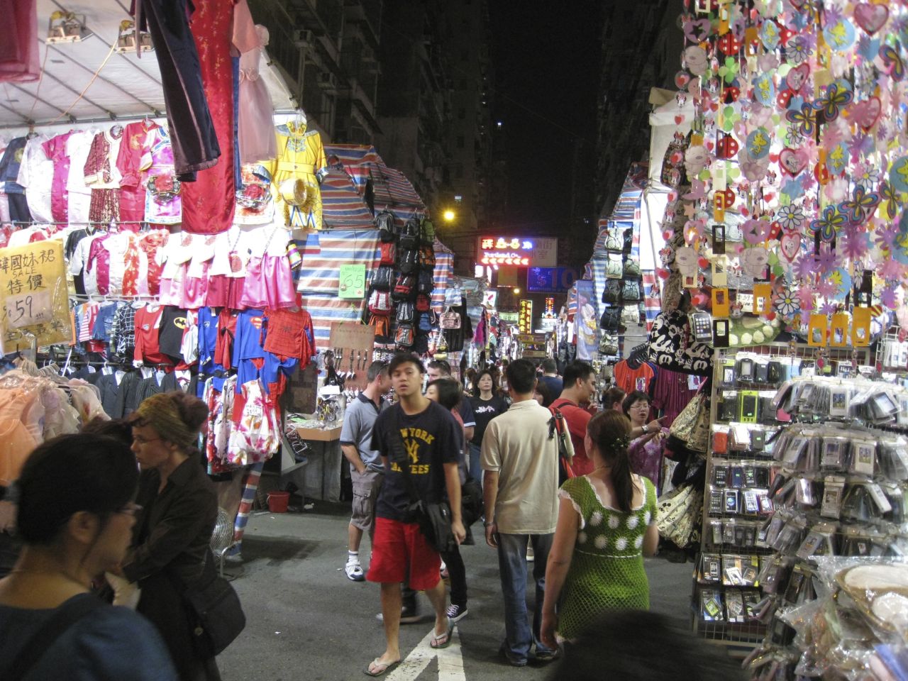 Various street scenes - markets