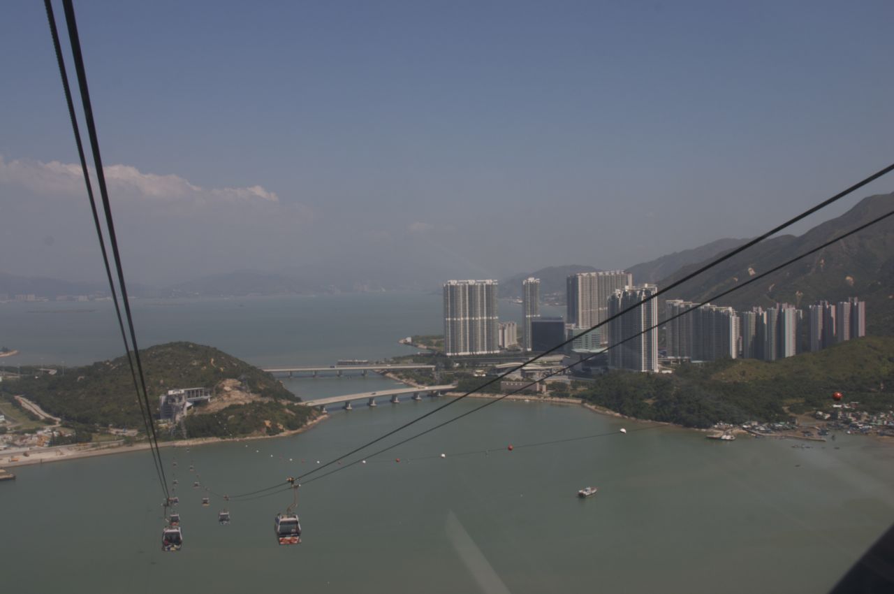 Cable car to Ngong Ping