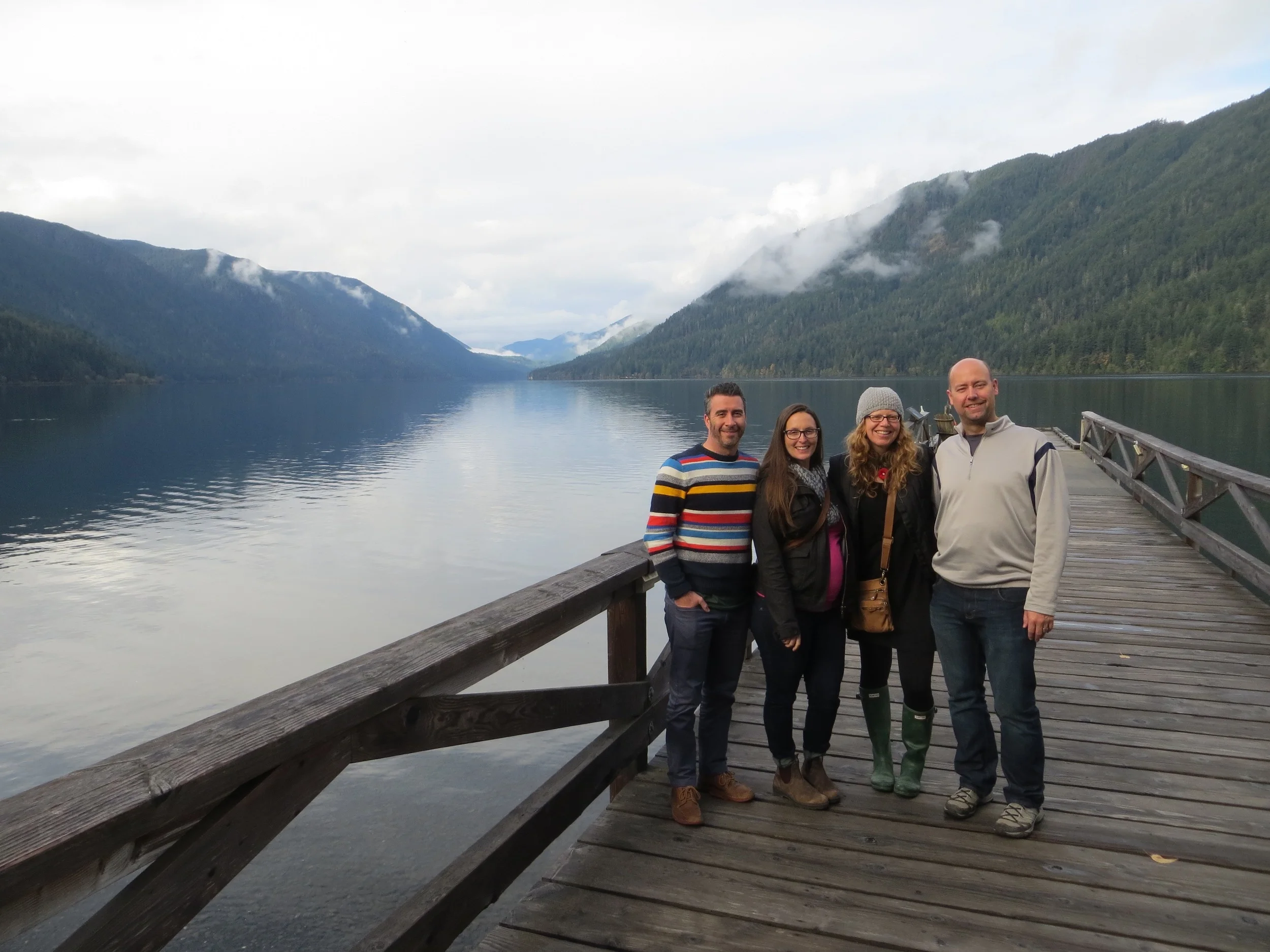 It was a great weekend - great friends, a beautiful spot and even some nice weather! Happy Birthday Justine!