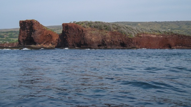 And the coastline on the second dive. Quite similar, but very beautiful.