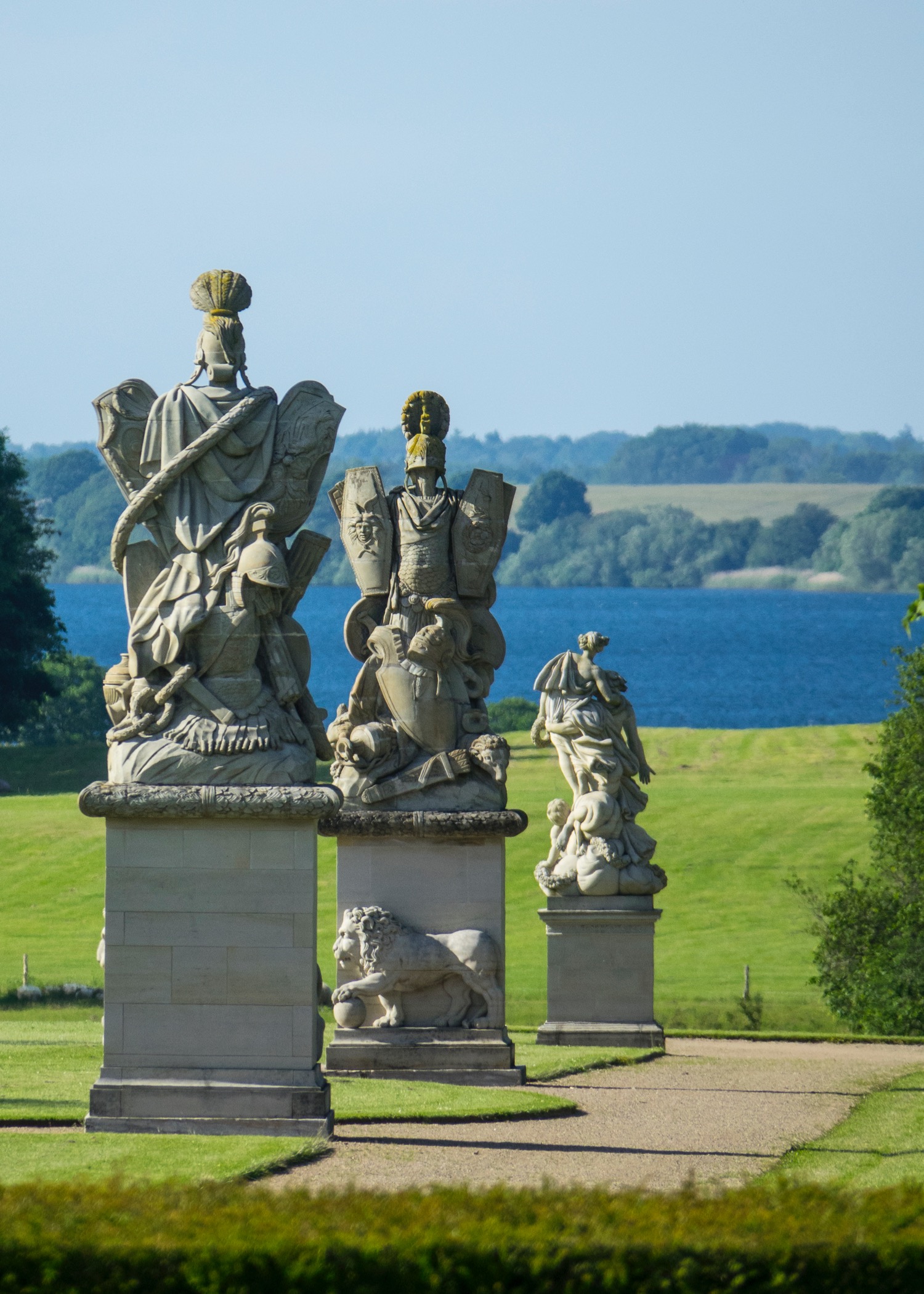  Some of the art work around the grounds of the Fredensborg Palace 