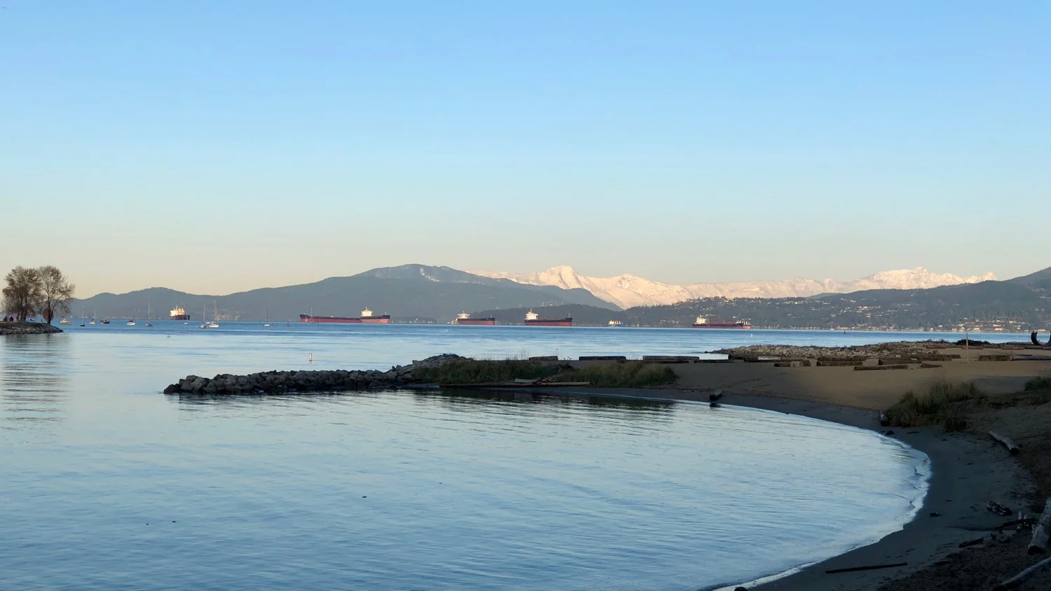 That's a lot of snow for so early in the year, for the mountains on Vancouver Island