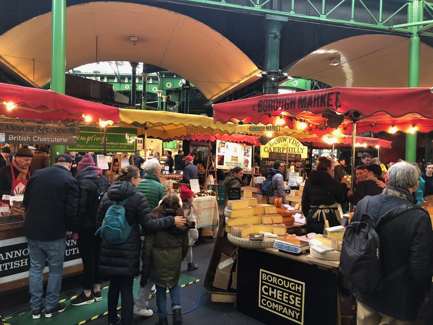  Borough Market was crazy on a Saturday morning 
