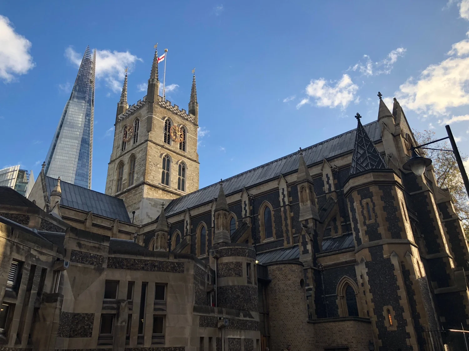  Southwark Cathedral and the Shard 