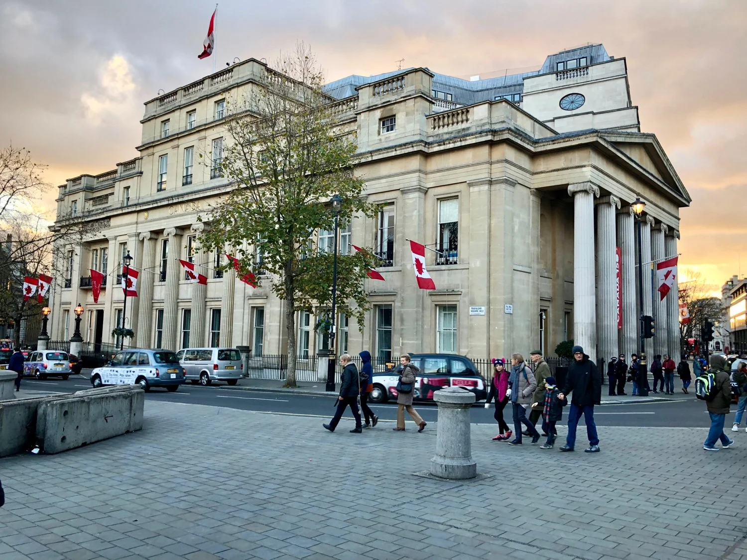  The Canadian Embassy in Trafalgar Square 