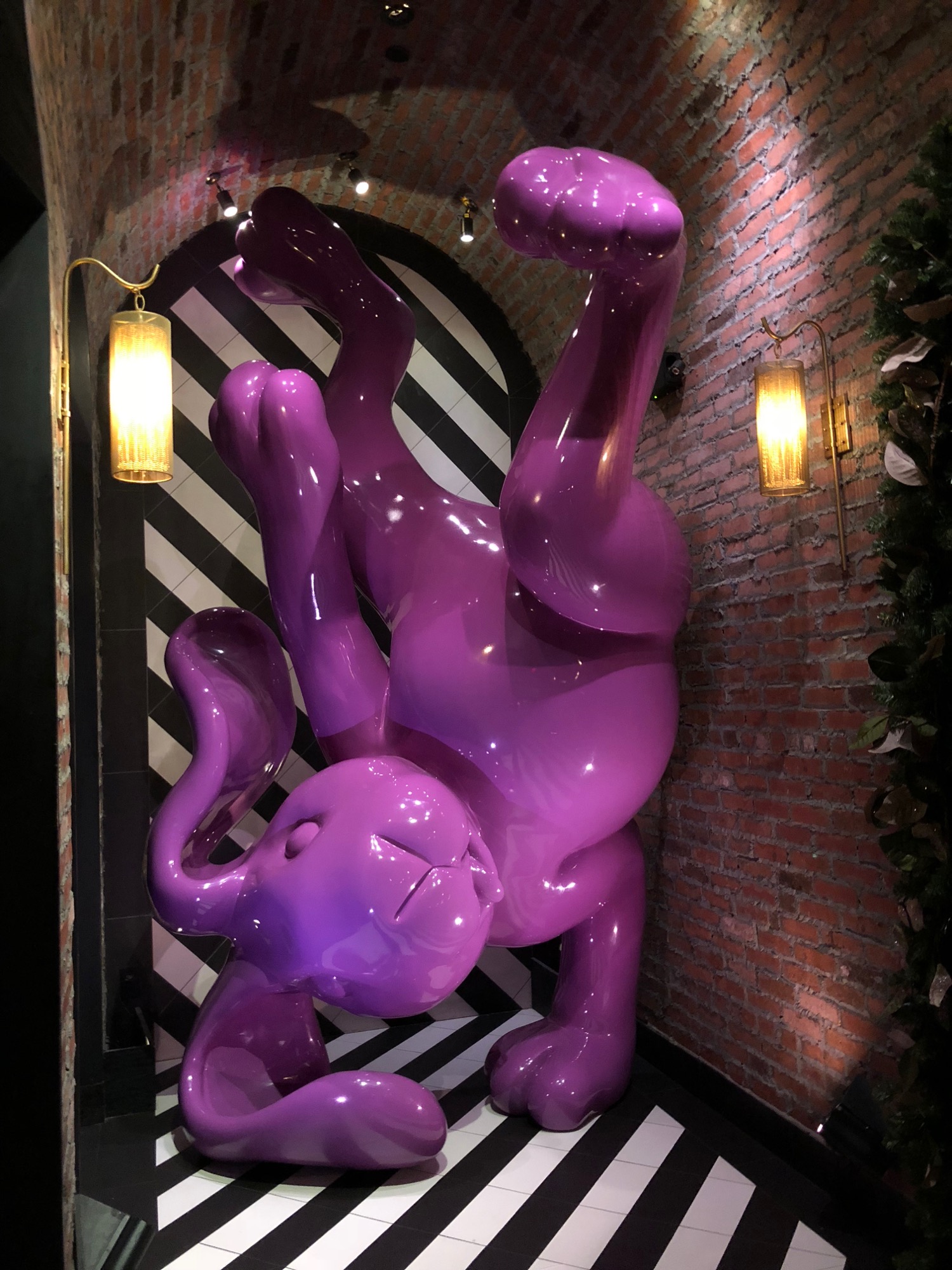 The mascot at Vandal