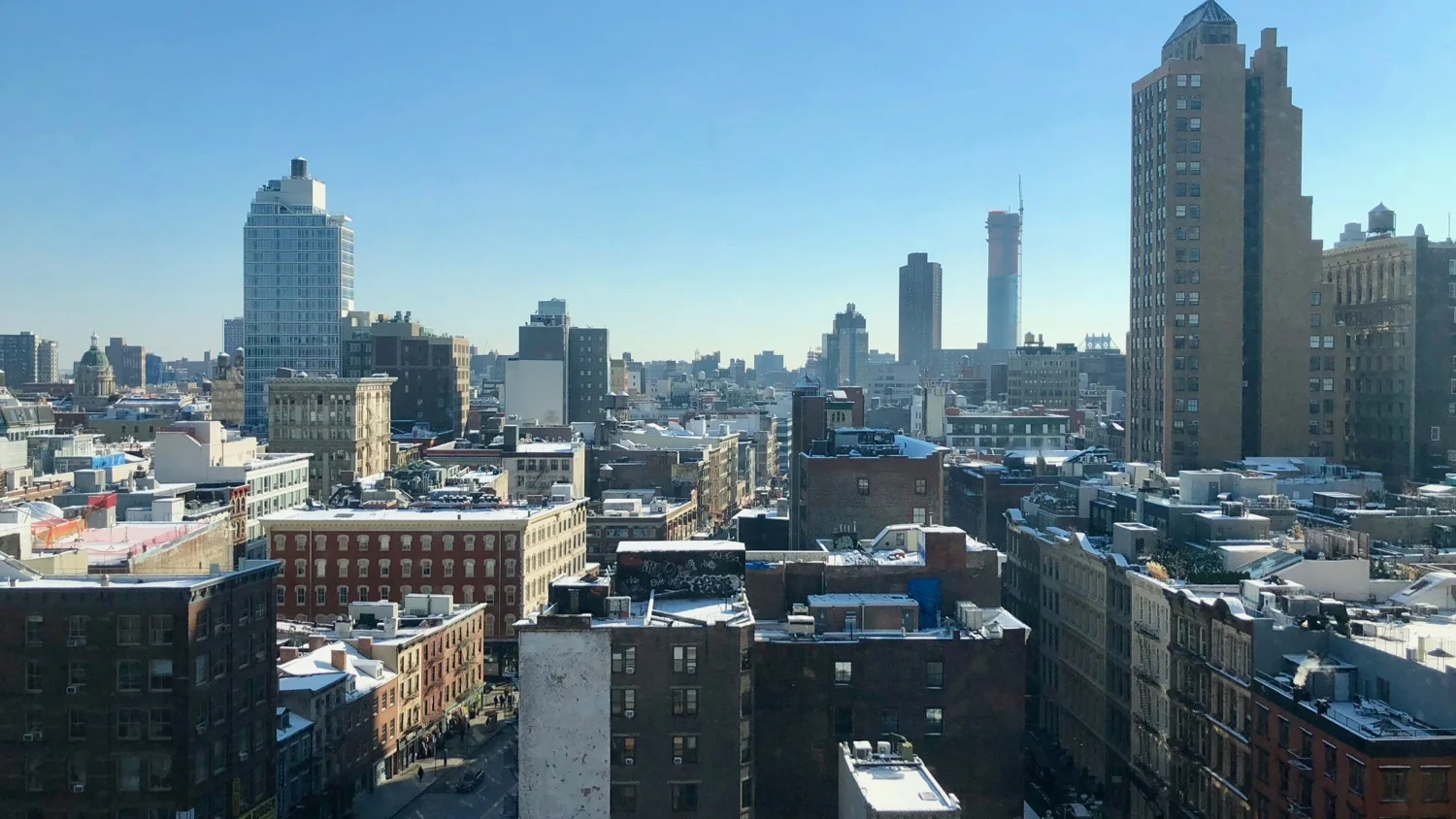 Sunday morning - what a difference a day makes!