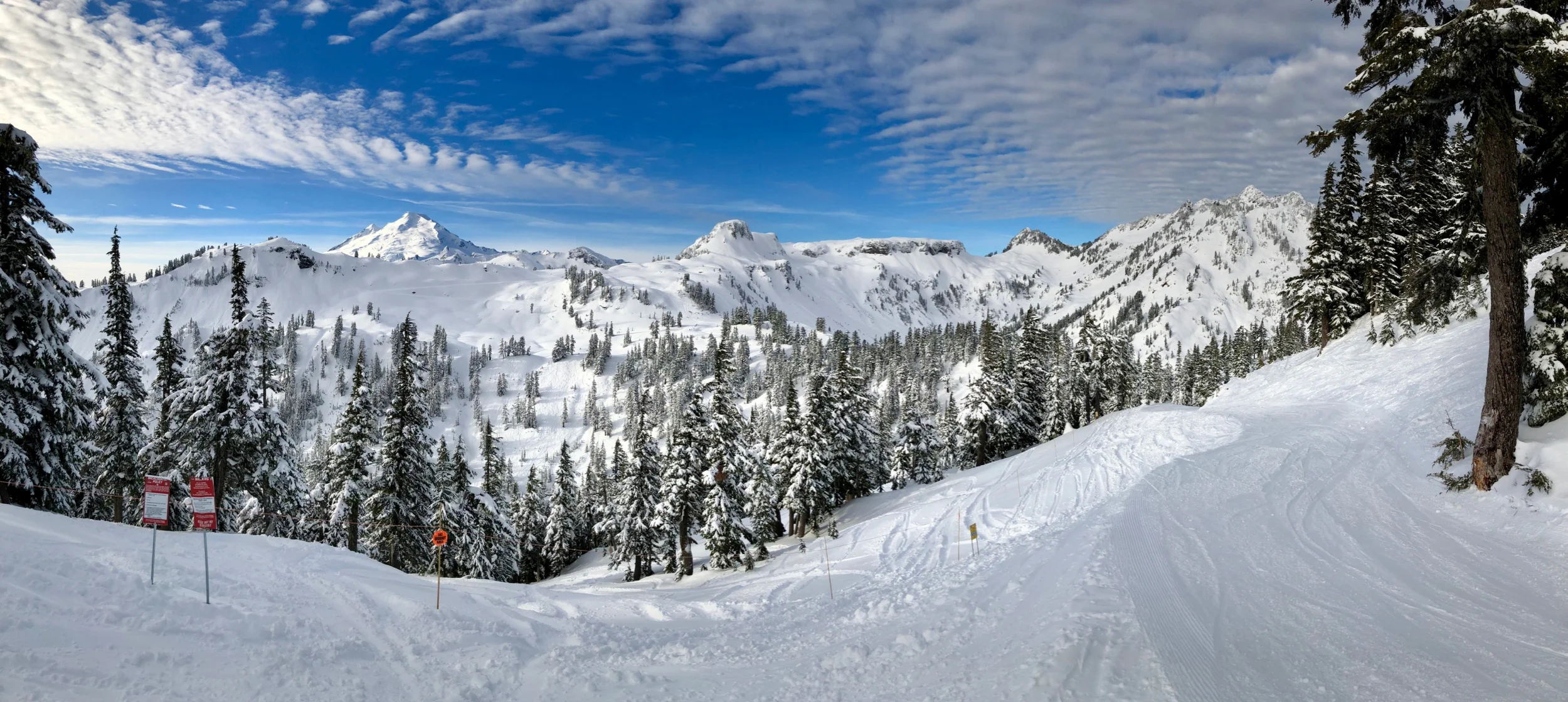 A great view of Mount Baker.