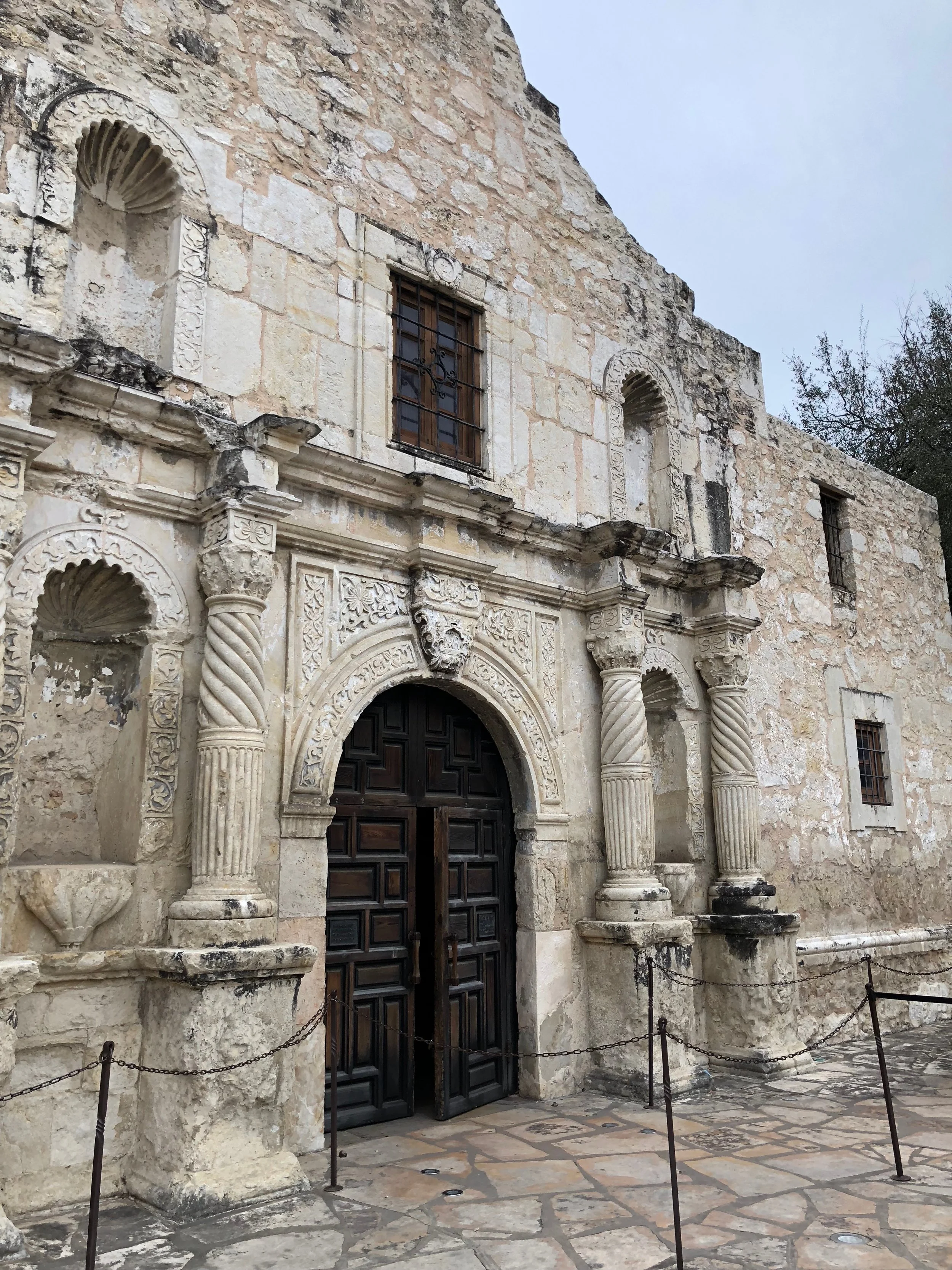  The front entrance 