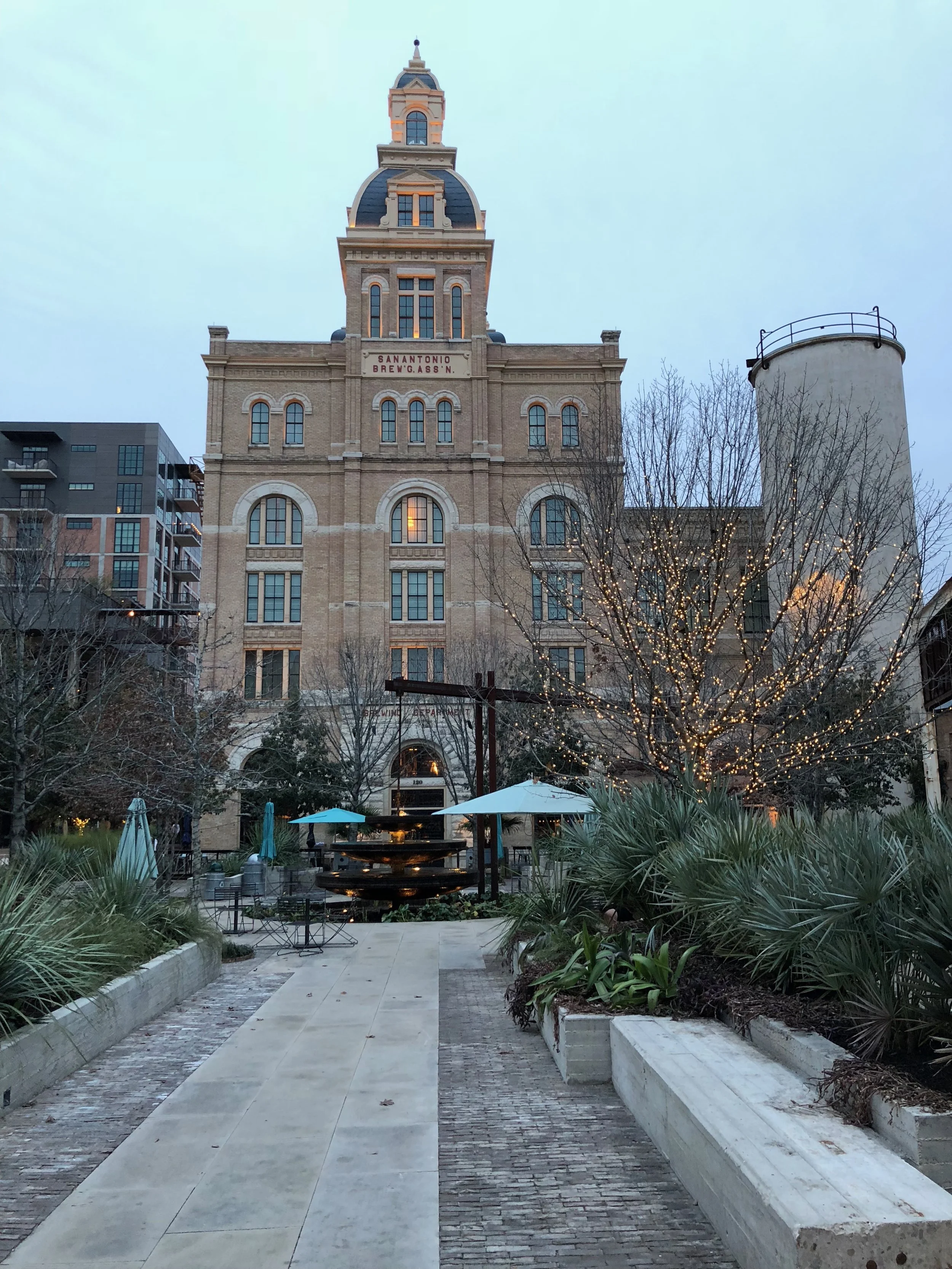  The original Pearl Brewery is an amazing building 