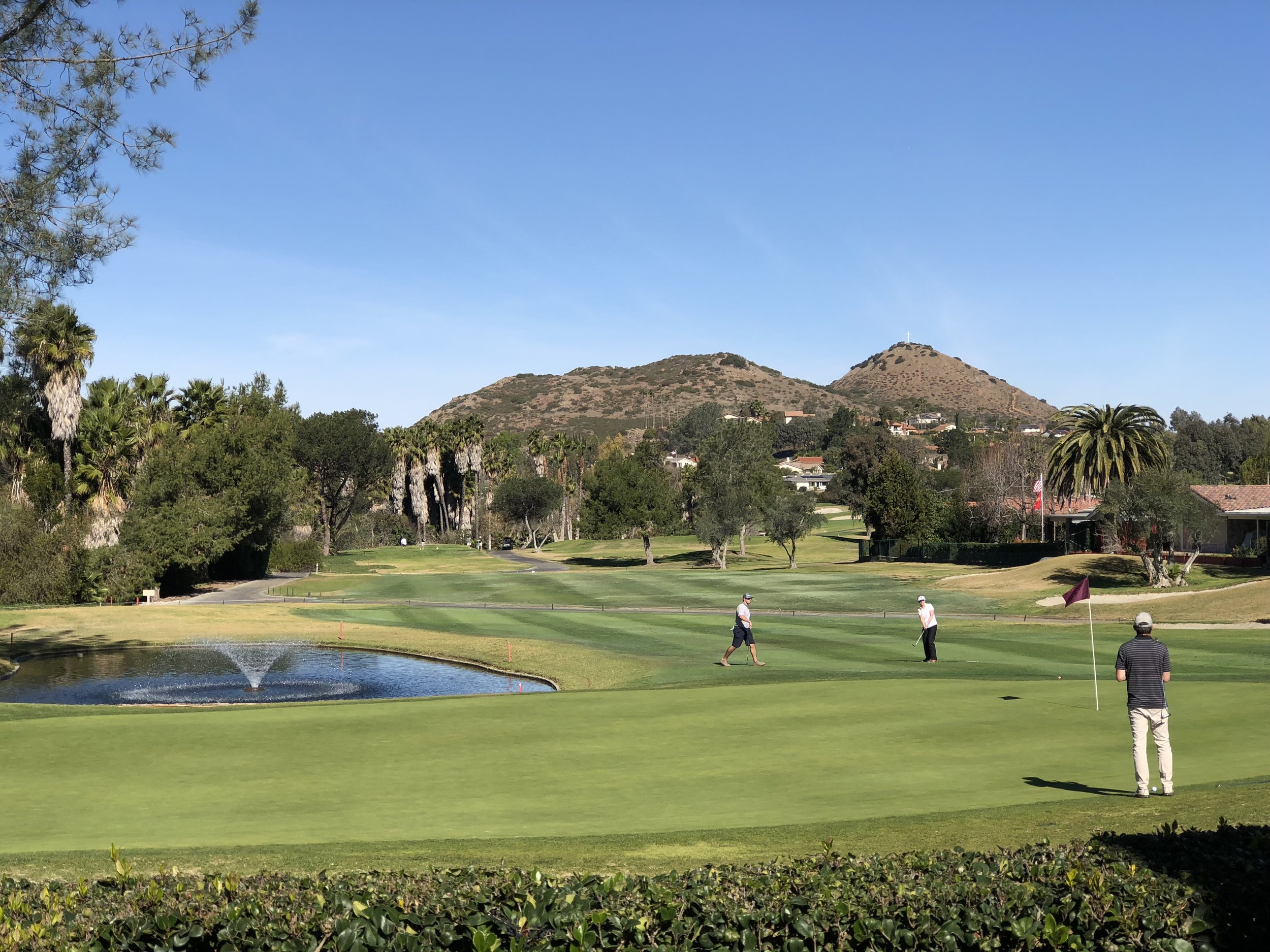  We stayed at Rancho Bernardo Inn, a golf resort about an hour northeast of San Diego. 