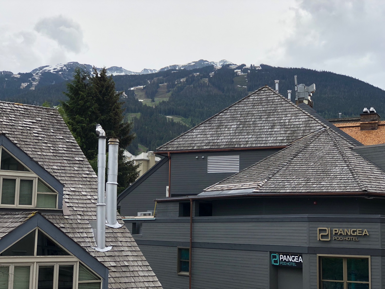 View from our room looking the opposite direction.