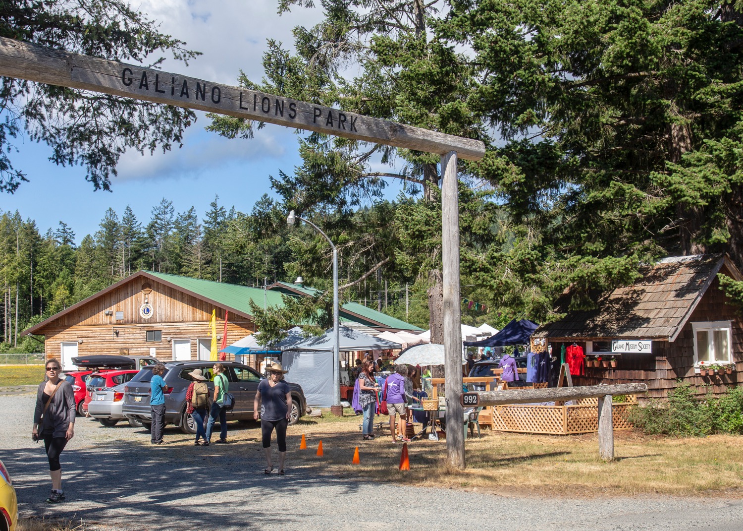 The Saturday Farmer’s Market on Galiano