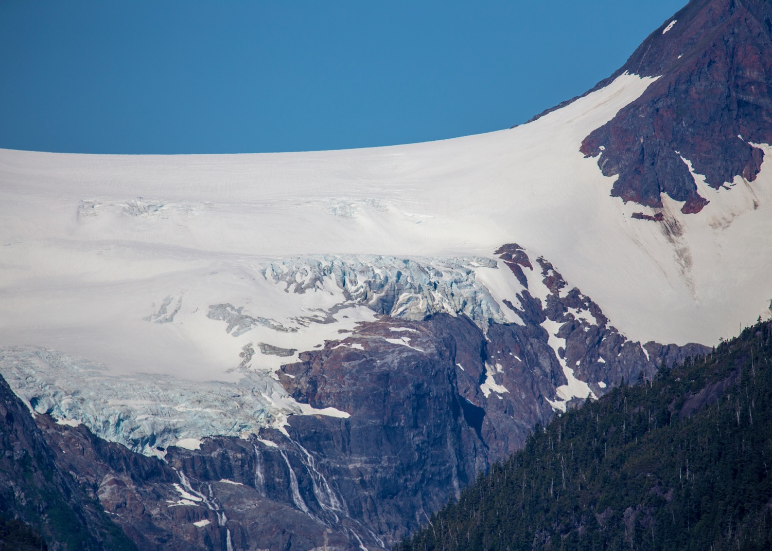  Glacier close up. 