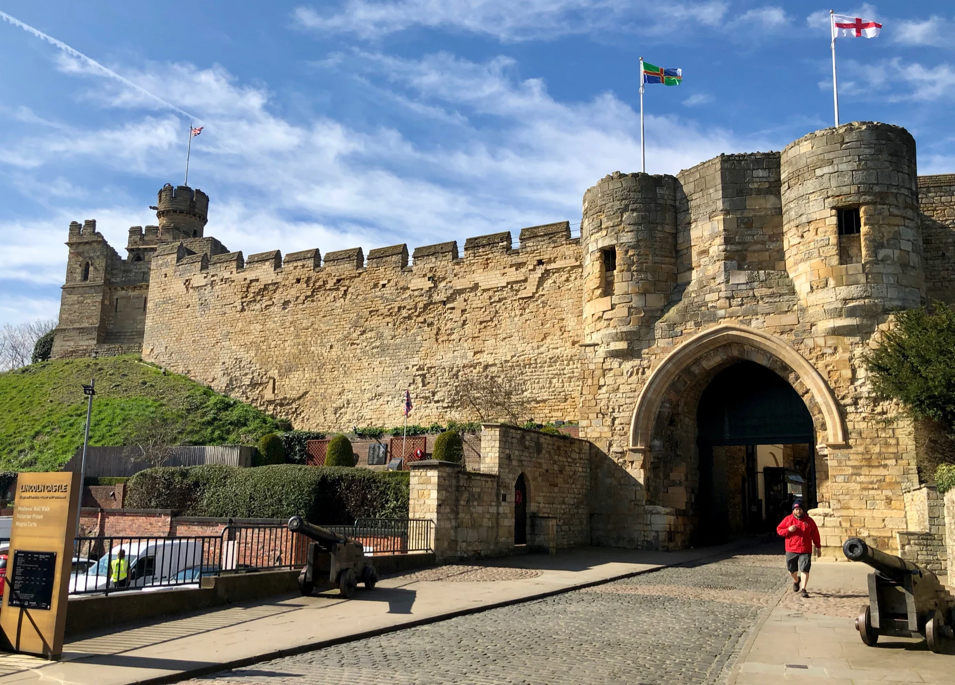 Lincoln Castle - home to one of 4 remaining copies of the Magna Carta. Sadly, I didn’t get to see it.