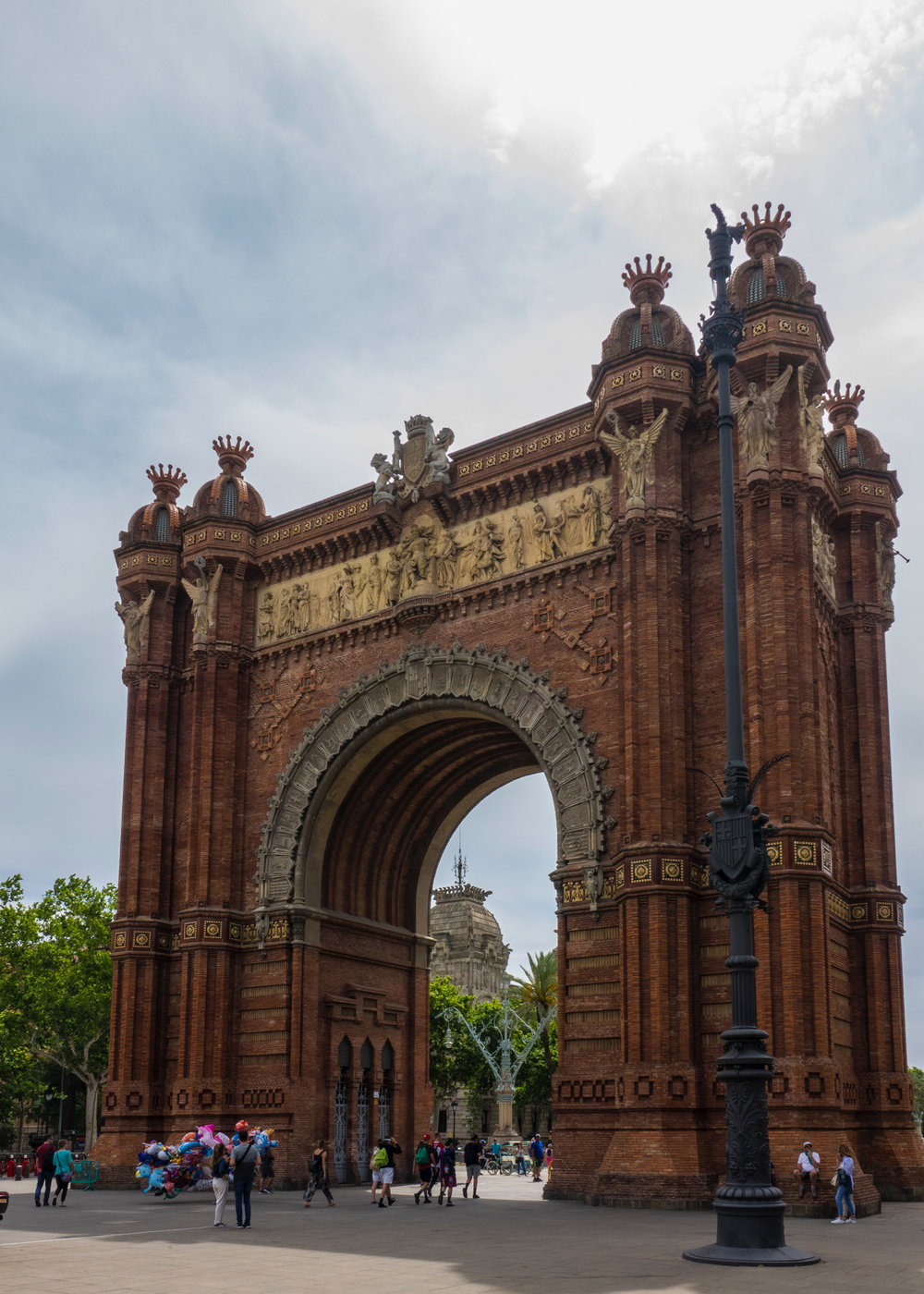 Barcelona has its own Arc de Triomphe 