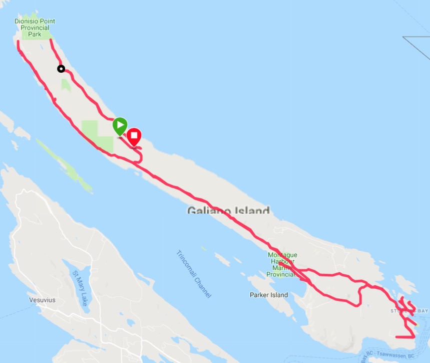 My Long Ride - 85.5 km of hills!