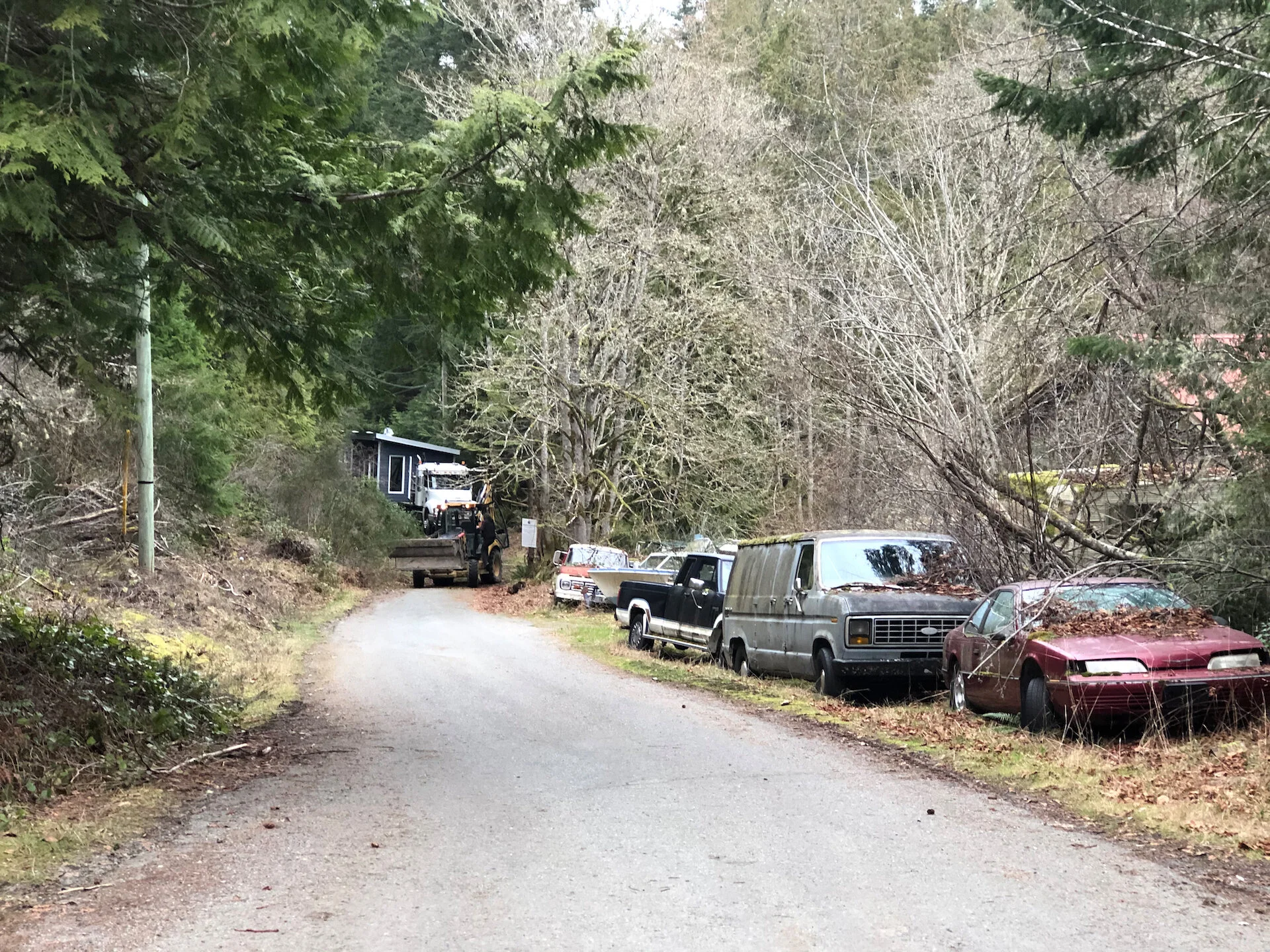  We finally made it out to the main road! 